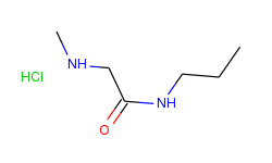 2-(methylamino)-n-propylacetamide hydrochloride