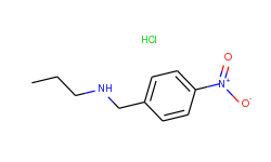 4-nitro-n-propylbenzylamine hydrochloride