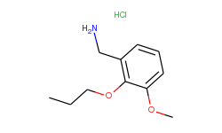 (3-methoxy-2-propoxyphenyl)methanamine hydrochloride
