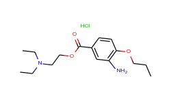 2-(diethylamino)ethyl3-amino-4-propoxybenzoate hydrochloride