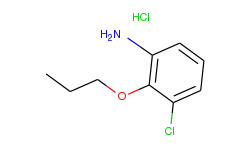3-chloro-2-propoxy-phenylamine hydrochloride