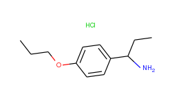 [1-(4-propoxyphenyl)propyl]amine hydrochloride