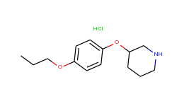 3-(4-propoxyphenoxy)piperidine hydrochloride