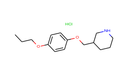 3-[(4-propoxyphenoxy)methyl]piperidine hydrochloride