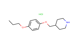 4-[(4-propoxyphenoxy)methyl]piperidine hydrochloride