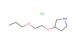 3-(2-propoxyethoxy)pyrrolidine hydrochloride