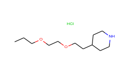 4-[2-(2-propoxyethoxy)ethyl]piperidine hydrochloride