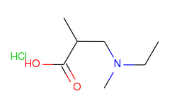 3-[ethyl(methyl)amino]-2-methylpropanoic acid hydrochloride
