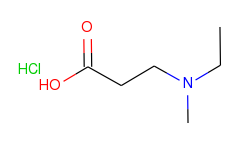 3-[ethyl(methyl)amino]propanoic acid hydrochloride