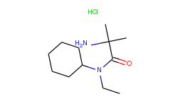 2-amino-n-cyclohexyl-n-ethyl-2-methylpropanamide hydrochloride