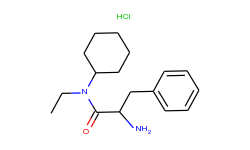 2-amino-n-cyclohexyl-n-ethyl-3-phenylpropanamide hydrochloride