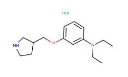 n,n-diethyl-3-(3-pyrrolidinylmethoxy)aniline hydrochloride