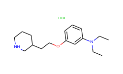n,n-diethyl-3-[2-(3-piperidinyl)ethoxy]aniline hydrochloride