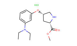 methyl (2s,4s)-4-[3-(diethylamino)phenoxy]-2-pyrrolidinecarboxylate hydrochloride