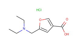 5-diethylaminomethyl-furan-3-carboxylic acid hydrochloride