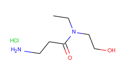 3-amino-n-ethyl-n-(2-hydroxyethyl)propanamide hydrochloride