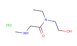 n-ethyl-n-(2-hydroxyethyl)-2-(methylamino)-acetamide hydrochloride