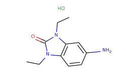 5-amino-1,3-diethyl-1,3-dihydro-benzoimidazol-2-one hydrochloride