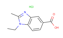 1-ethyl-2-methyl-1h-benzoimidazole-5-carboxylic acid hydrochloride