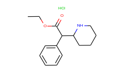 ethyl phenyl(piperidin-2-yl)acetate hydrochloride