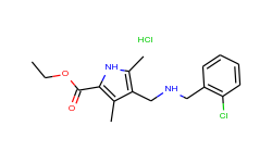 ethyl 4-{[(2-chlorobenzyl)amino]methyl}-3,5-dimethyl-1h-pyrrole-2-carboxylate hydrochloride