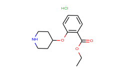 ethyl 2-(4-piperidinyloxy)benzoate hydrochloride