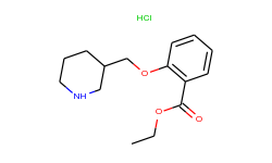 ethyl 2-(3-piperidinylmethoxy)benzoate hydrochloride