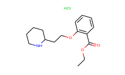 ethyl 2-[2-(2-piperidinyl)ethoxy]benzoate hydrochloride