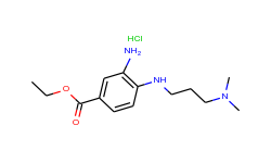 ethyl 3-amino-4-{[3-(dimethylamino)propyl]-amino}benzoate hydrochloride