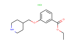 ethyl 3-(4-piperidinylmethoxy)benzoate hydrochloride