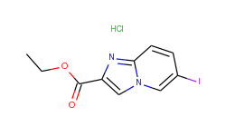 ethyl 6-iodoimidazo[1,2-a]pyridine-2-carboxylate hydrochloride