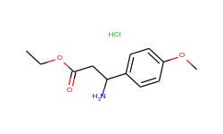 ethyl 3-amino-3-(4-methoxyphenyl)propanoate hydrochloride