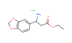 3-amino-3-benzo[1,3]dioxol-5-yl-propionic acid ethyl ester hydrochloride