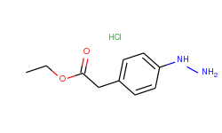 ethyl (4-hydrazinophenyl)acetate hydrochloride