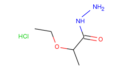 2-ethoxypropanohydrazide hydrochloride