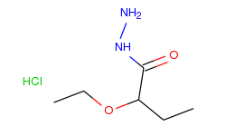 2-ethoxybutanohydrazide hydrochloride