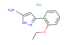 5-(2-ethoxy-phenyl)-2h-pyrazol-3-ylamine hydrochloride