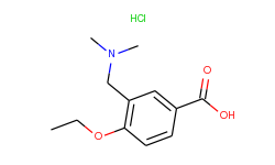 3-dimethylaminomethyl-4-ethoxy-benzoic acid hydrochloride