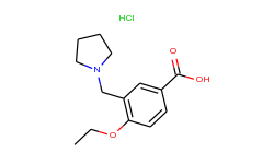 4-ethoxy-3-pyrrolidin-1-ylmethyl-benzoic acid hydrochloride