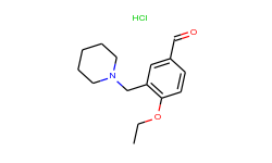 4-ethoxy-3-piperidin-1-ylmethyl-benzaldehyde hydrochloride