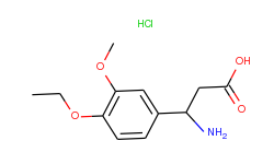 3-amino-3-(4-ethoxy-3-methoxyphenyl)-propanoic acid hydrochloride