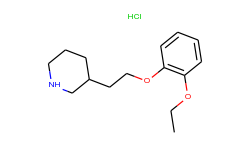 3-[2-(2-ethoxyphenoxy)ethyl]piperidine hydrochloride