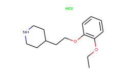 4-[2-(2-ethoxyphenoxy)ethyl]piperidine hydrochloride
