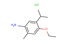 4-ethoxy-5-isopropyl-2-methyl-phenylamine hydrochloride
