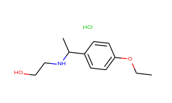 2-[1-(4-ethoxy-phenyl)-ethylamino]-ethanol hydrochloride