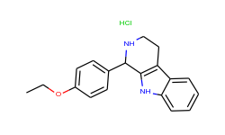 1-(4-ethoxyphenyl)-2,3,4,9-tetrahydro-1h-beta-carboline hydrochloride