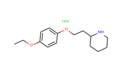 2-[2-(4-ethoxyphenoxy)ethyl]piperidine hydrochloride