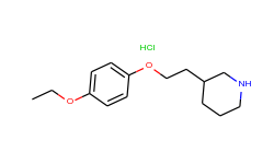 3-[2-(4-ethoxyphenoxy)ethyl]piperidine hydrochloride