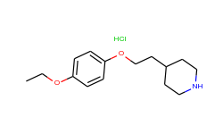 4-[2-(4-ethoxyphenoxy)ethyl]piperidine hydrochloride