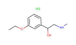 1-(3-ethoxy-phenyl)-2-methylamino-ethanol hydrochloride